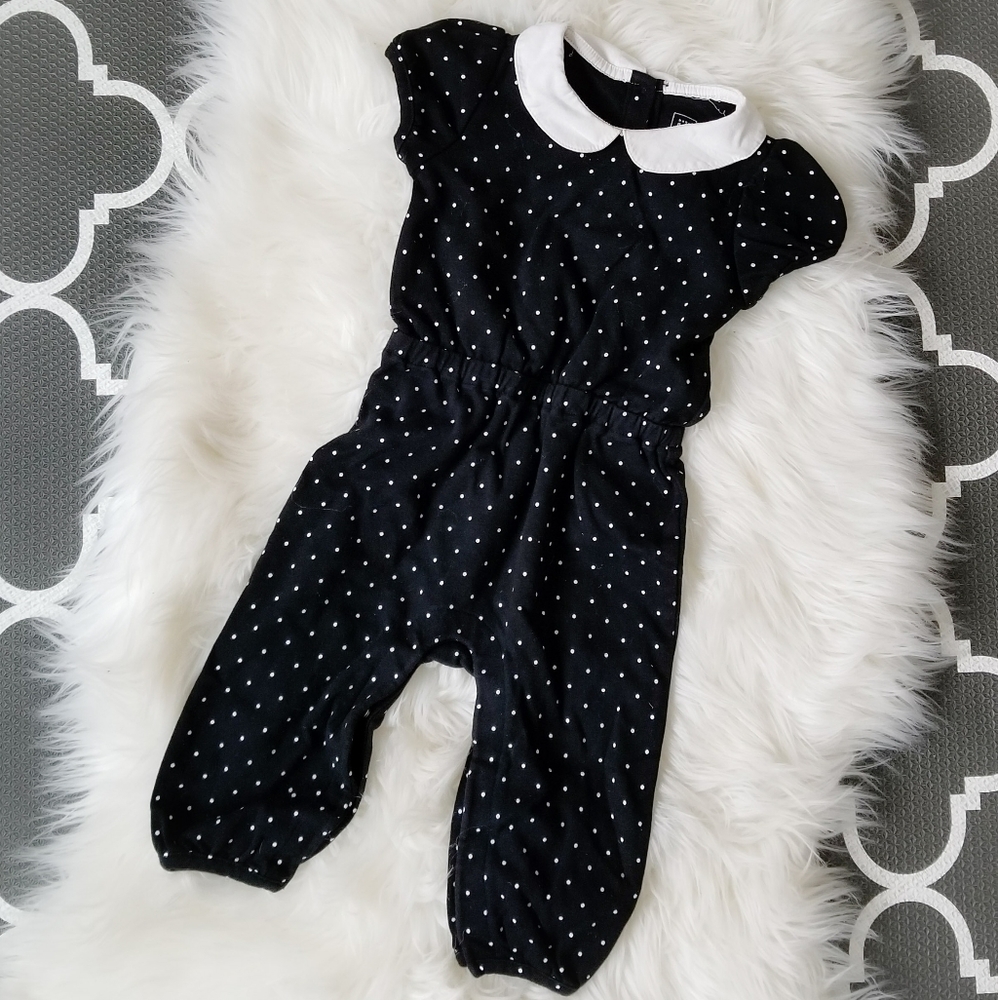 Gap Baby Girl Polka Dot Jumpsuit
